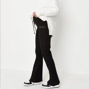 🔆Missguided maternity black flare pants
